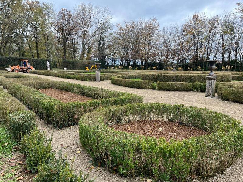 Restauro Parco Romantico Fondazione Magnani Rocca
